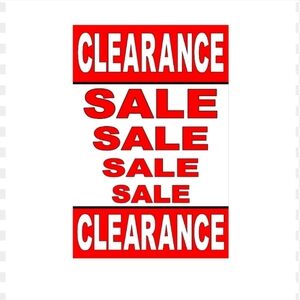 Items are marked down below cost